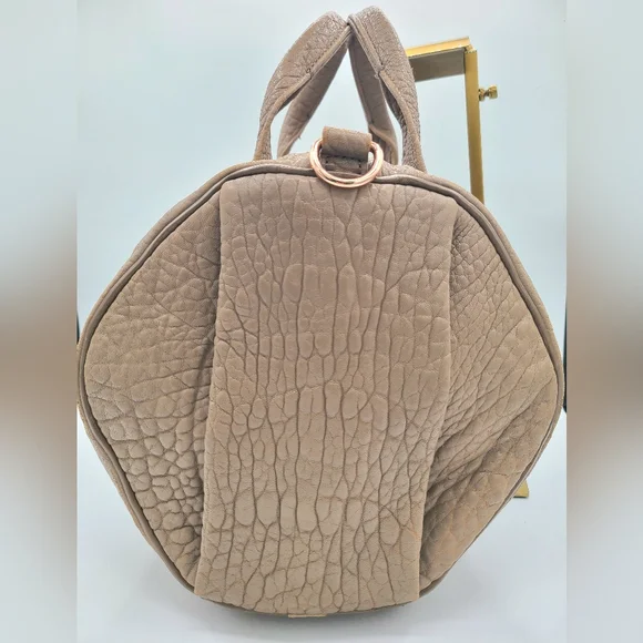 Alexander Wang Rocco Textured Leather Studded Satchel - Picture 5 of 16